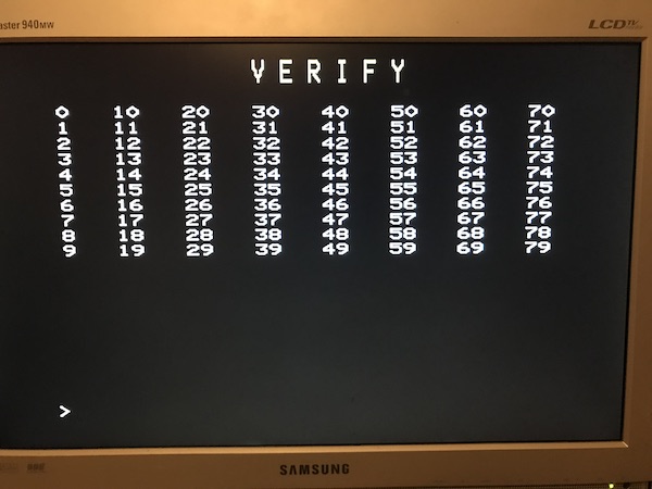 Photo of successful verify